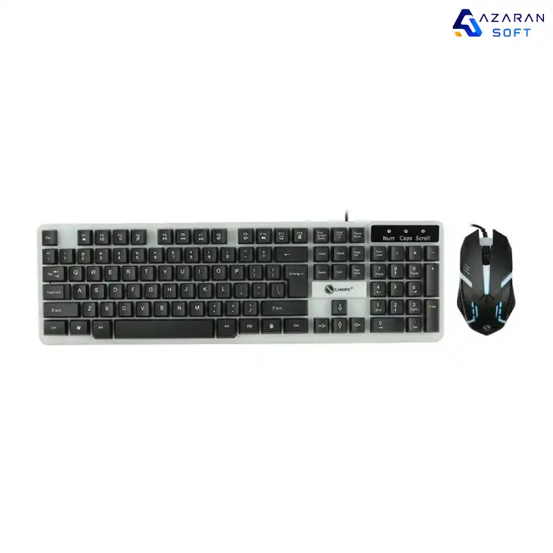 ماوس و کیبورد گیمینگ لایمید مدل GTX350