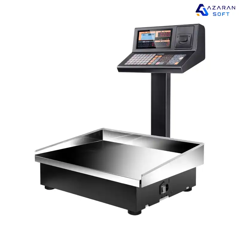 ترازو پرینتردار رادین مدل 8800 ظرفیت 70 کیلویی (علمک دار) PRO