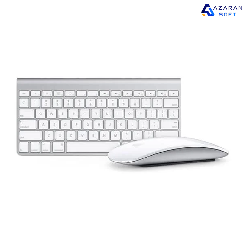 ست استوک کیبورد و ماوس بی سیم وارداتی اپل Apple Keyboard & Magic Mouse