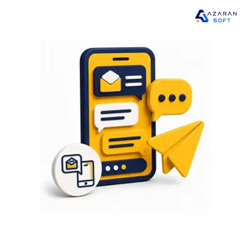 افزونه پیامکرسان نرم افزار حسابداری محک