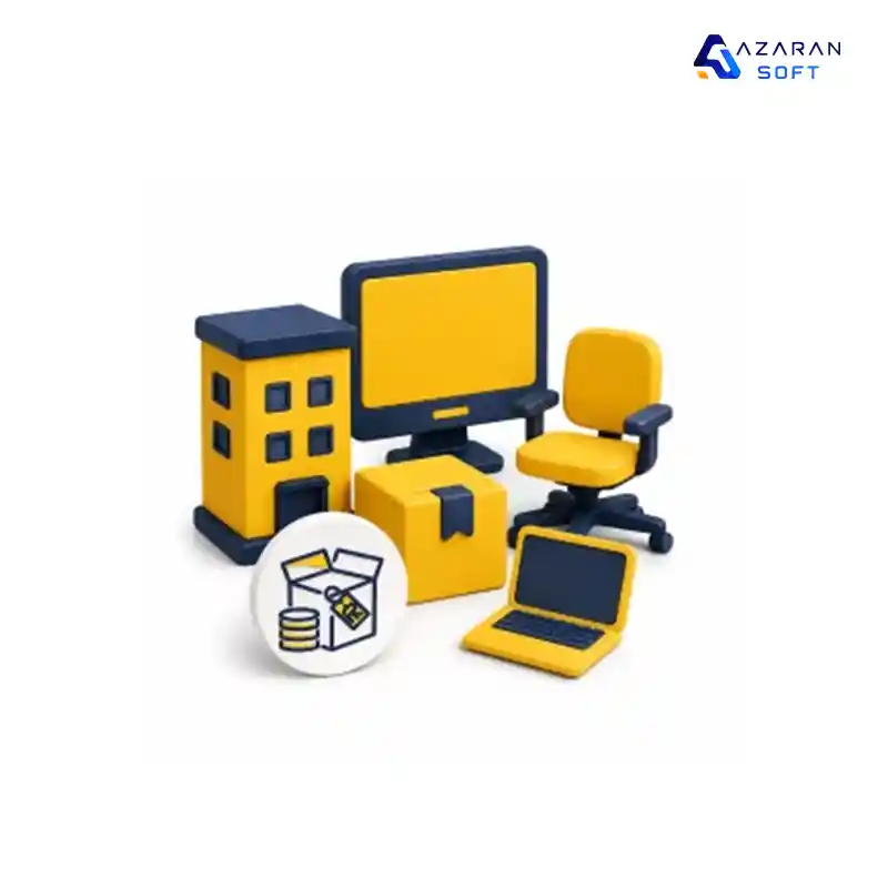افزونه دارایی ثابت نرم افزار حسابداری محک