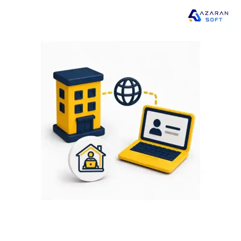 افزونه دورکاری نرم افزار حسابداری محک