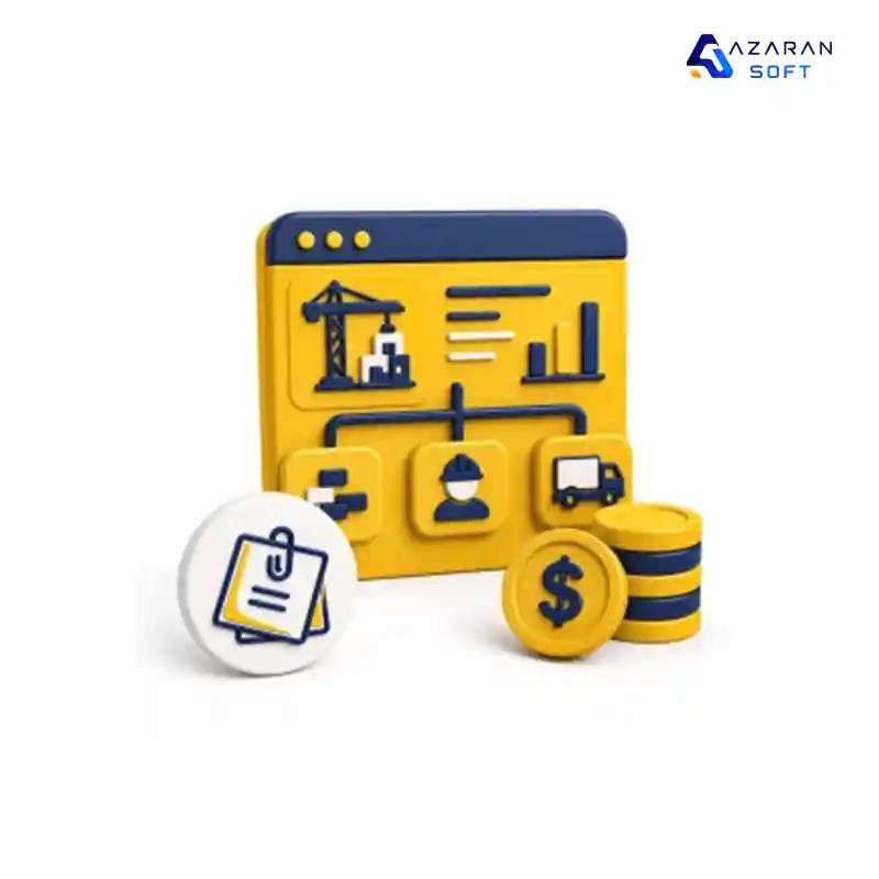 افزونه سیستم پروژهها نرم افزار حسابداری محک