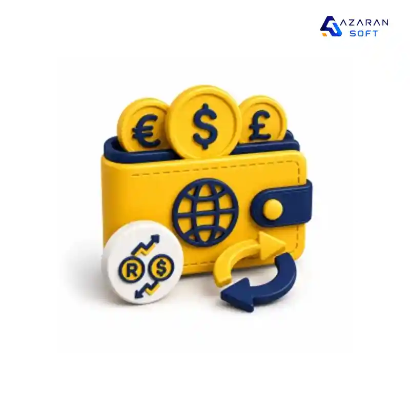 افزونه سیستم چند ارزی نرم افزار حسابداری محک