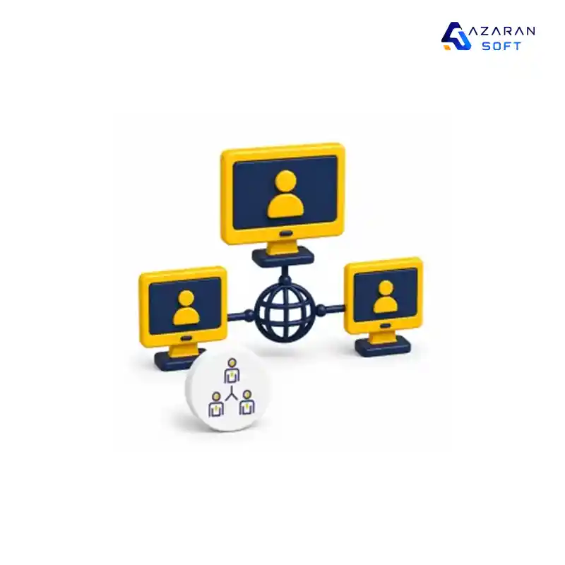 افزونه کلاینت شبکه نرم افزار حسابداری محک